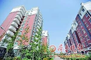 即将作为公租房试点的磐苑小区外景。