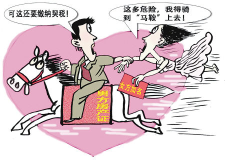 评论:婚前房产加名征税是与民争利